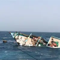 نجات ۶ سرنشین شناور تجاری غرق‌شده در خلیج فارس
