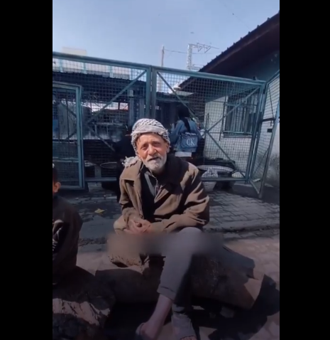 چیزی برای خوردن نیست؛ روایت دردناک پیرمرد فلسطینی از شمال غزه