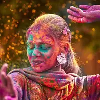جشن رنگ در هند