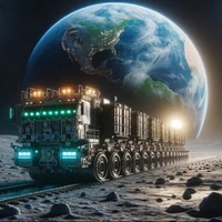 ساخت راه‌ آهن در کره ماه