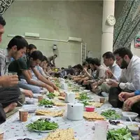 برپایی سفره افطاری ۶ کیلومتری در مشهد به‌مناسبت میلاد امام حسن(ع)