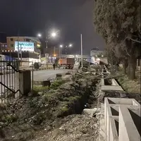 تخریب شبانه دیوار باغ گیاه‌شناسی نوشهر در تعطیلات نوروز