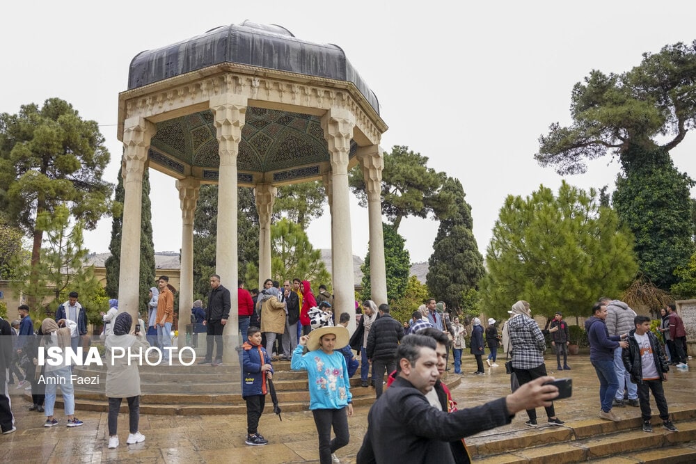 عکس/ باران بهاری در شیراز