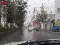 بارش شدید باران در شاهرود