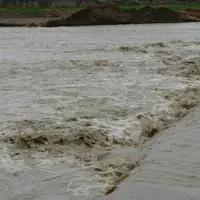 بارش‌های سیل‌آسا و طغیان رودخانه لوداب در بویراحمد