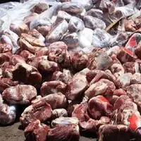 کشف ۲ تن گوشت غیرقابل مصرف در کرمانشاه