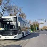راه‌اندازی نخستین اتوبوس برقی گردشگری در اصفهان