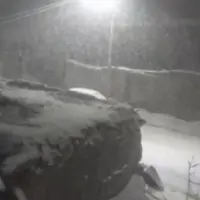 بارش برف بهاری در برخی روستاهای خراسان شمالی