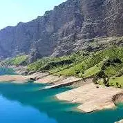 دریاچه سد دز اندیمشک خوزستان 