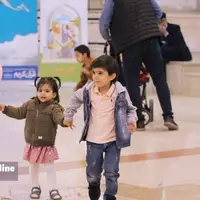حال و هوای کودکان در نمایشگاه قرآن 