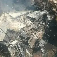سقوط یک اتوبوس به دره در آفریقای جنوبی با ۴۵ کشته 
