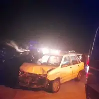 تصادف سنگین ۳ دستگاه خودرو در همدان؛ ۲ نفر در دم جان باختند