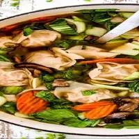 طرز تهیه سوپ ونتون یکی از محبوب‌ترین غذا‌های چینی