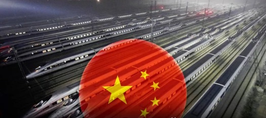 قطارهای چین با سرعت از آمریکا رد شدند!
