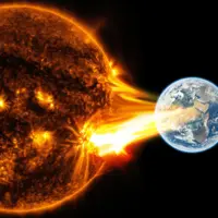 شعله قدرتمند خورشیدی جو زمین را یونیزه کرد