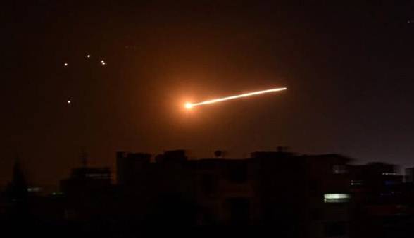 پدافند هوایی سوریه با تجاوز جنگنده‌های صهیونیستی مقابله کرد