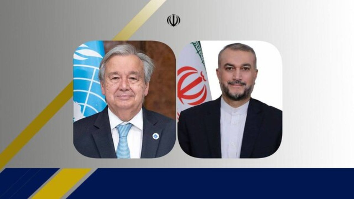 گفتگوی امیرعبداللهیان و دبیرکل سازمان ملل درباره حمله اسرائیل به کنسولگری ایران در سوریه