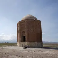 بنای تاریخی شاطر گنبد اردبیل مرمت شد