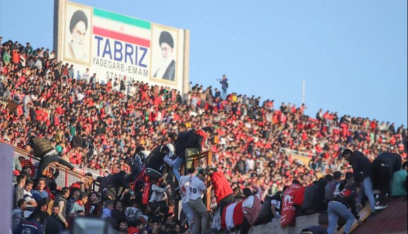 تصویر شوکهکننده از استادیوم سهند!