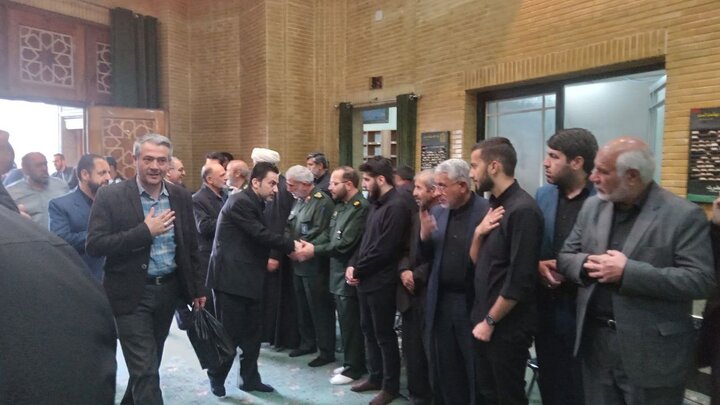مراسم بزرگداشت شهدای حمله اسرائیل به کنسولگری ایران برگزار شد