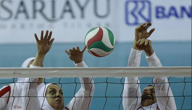 شکست بانوان والیبال نشسته ایران برابر اسلوونی