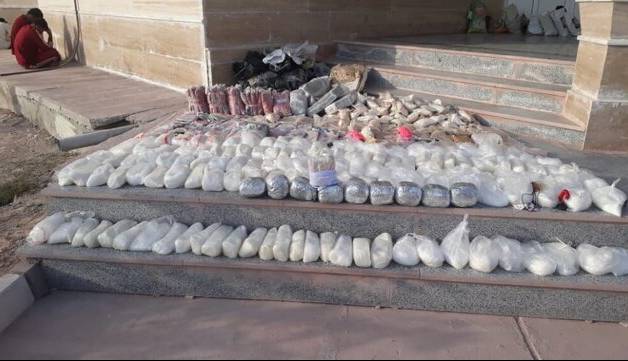 کشف بیش از دو تن مواد مخدر در سیستان و بلوچستان