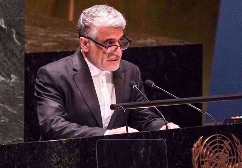 نماینده ایران در سازمان ملل: آمریکا اعتبارش را صرف حمایت از نسل‌کشی غزه کرده است