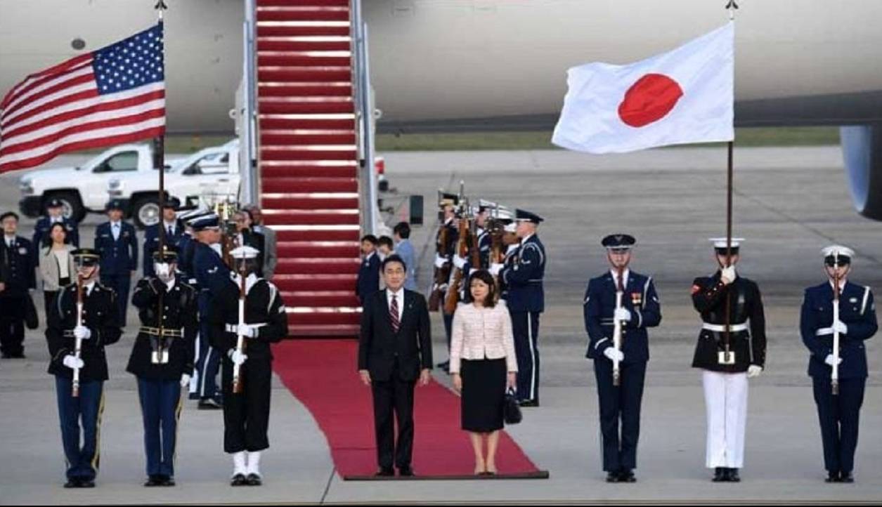 نخسست وزیر ژاپن پس از 9سال وارد آمریکا شد