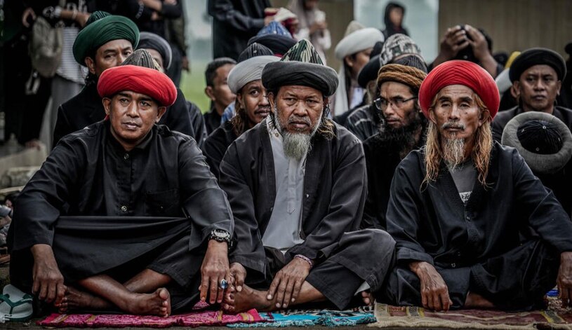 برگزاری نماز عید فطر در سوالاسی اندونزی
