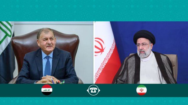 مکالمه تلفنی روسای جمهور ایران و عراق