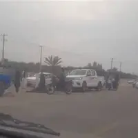 حمله تروریستی به ۲ خودروی انتظامی در محور سوران ـ مهرستان
