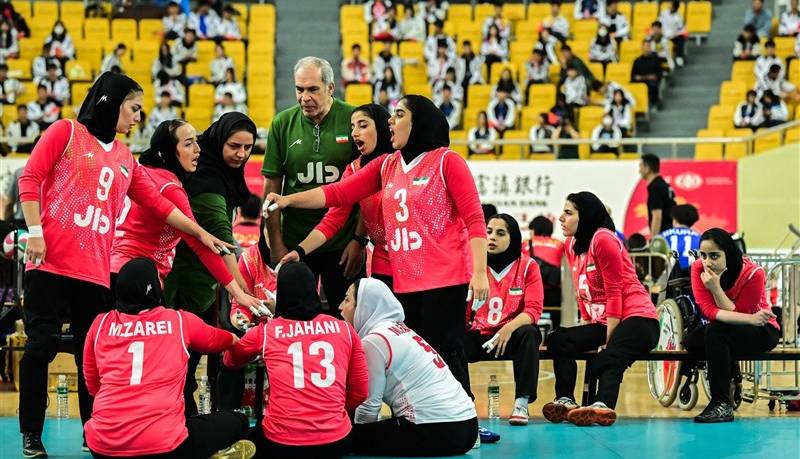 تیم والیبال نشسته بانوان ایران فینالیست شد