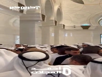 حضور بازیکنان الاتحاد و الهلال برای اقامه نماز عید فطر