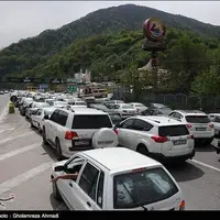جاده هراز قفل شد؛ ترافیک فوق سنگین در خروجی شرق تهران