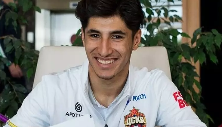 یک فوتبالیست ایرانی در دربی مسکو