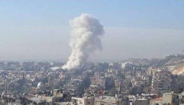 انفجار یک بمب در دمشق