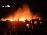 جزئیات آتش‌سوزی انبار ضایعات در کورزین قشم