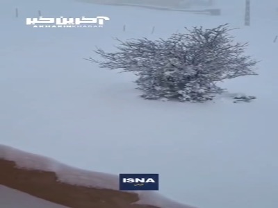 بارش سنگین برف بهاری در جواهر دشت گیلان