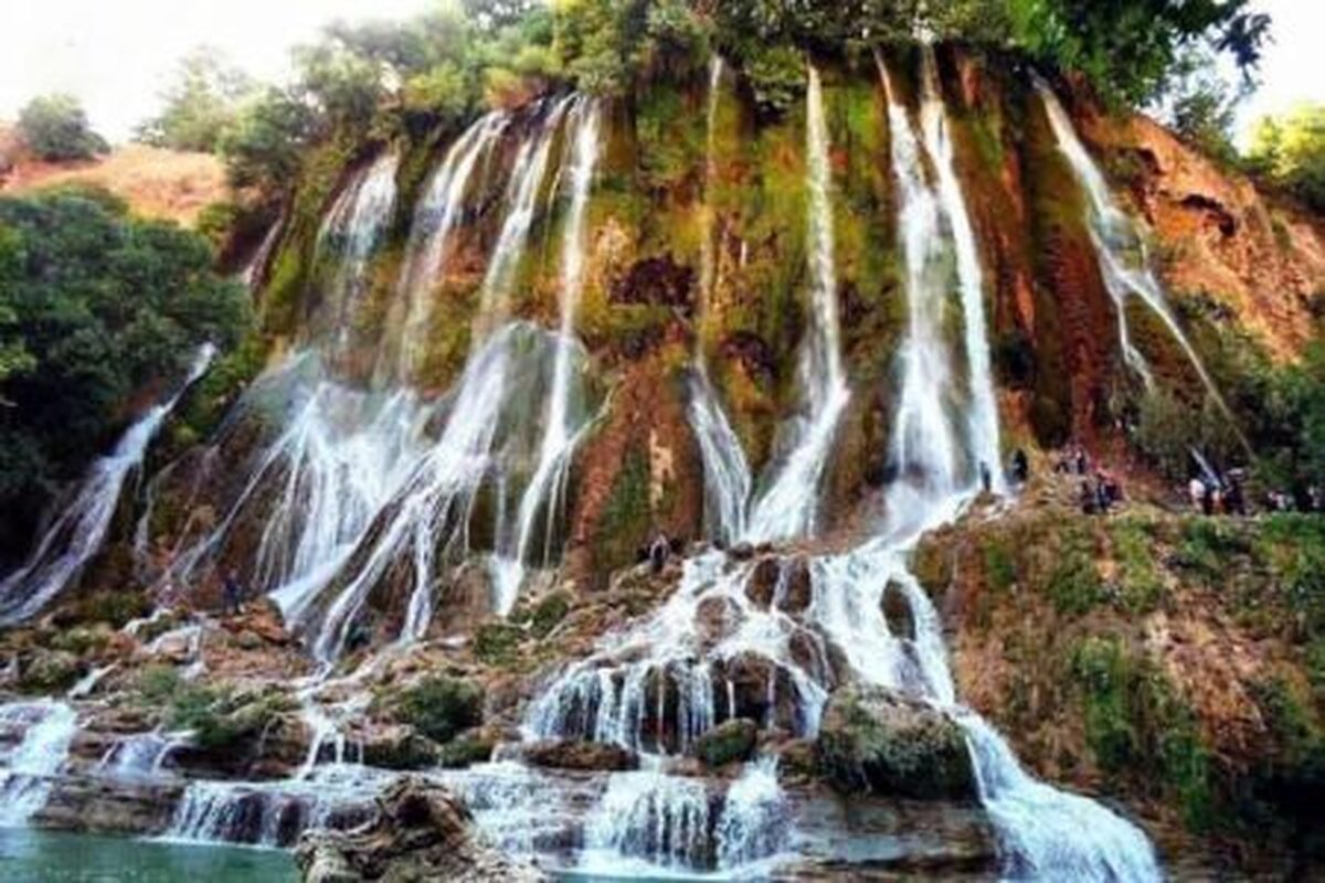 آبشار کبوترلو؛ طبیعت رویایی در دل رشته کوه‌های زاگرس