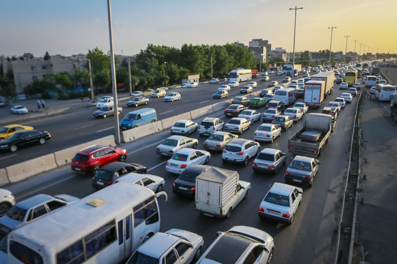 ترافیک سنگین صبحگاهی در آزادراه‌های البرز
