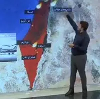 جزئیات حمله پهپادی و موشکی ایران به رژیم صهیونیستی از روی نقشه