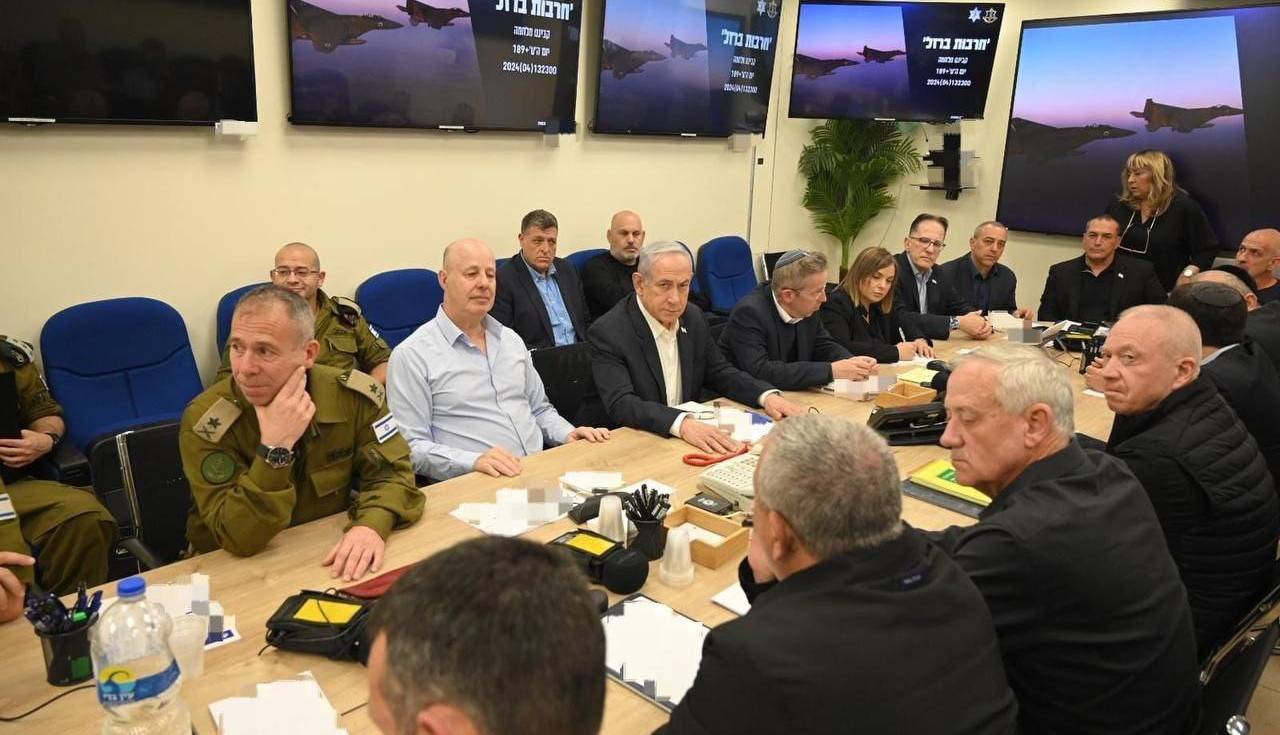 حضور نتانیاهو در جلسه کابینه جنگ رژیم صهیونیستی