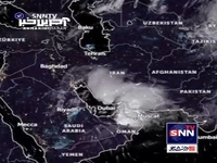 تصاویر ماهواره ای از آخرین شرایط جوی؛ هشدار آب‌گرفتگی گسترده و سیلاب