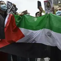 فریاد حمایت از فلسطین در سخنرانی نماینده فرانسوی حامی اسرائیل 