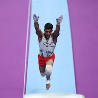 کاهش شانس ژیمناست تاریخ‌ساز ایران برای کسب سهمیه المپیک