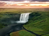 آبشار اسکوگافوس؛ جاذبه اصلی روستای اسکوگار در ایسلند