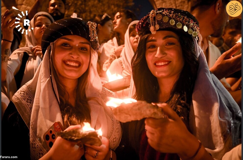 جشن سال نو ایزدی‌ها در معبد لالش