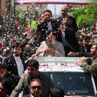 استقبال مردم استان سمنان از رئیس‌جمهور