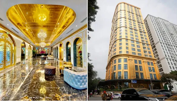 4 گوشه دنیا/ اولین «هتل طلایی» در جهان که در آن همه چیز با طلای ۲۴ عیار پوشیده شده است
