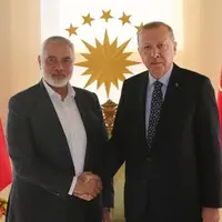 اردوغان در دیدار هنیه: کلید صلح منطقه ایجاد دولت فلسطینی است